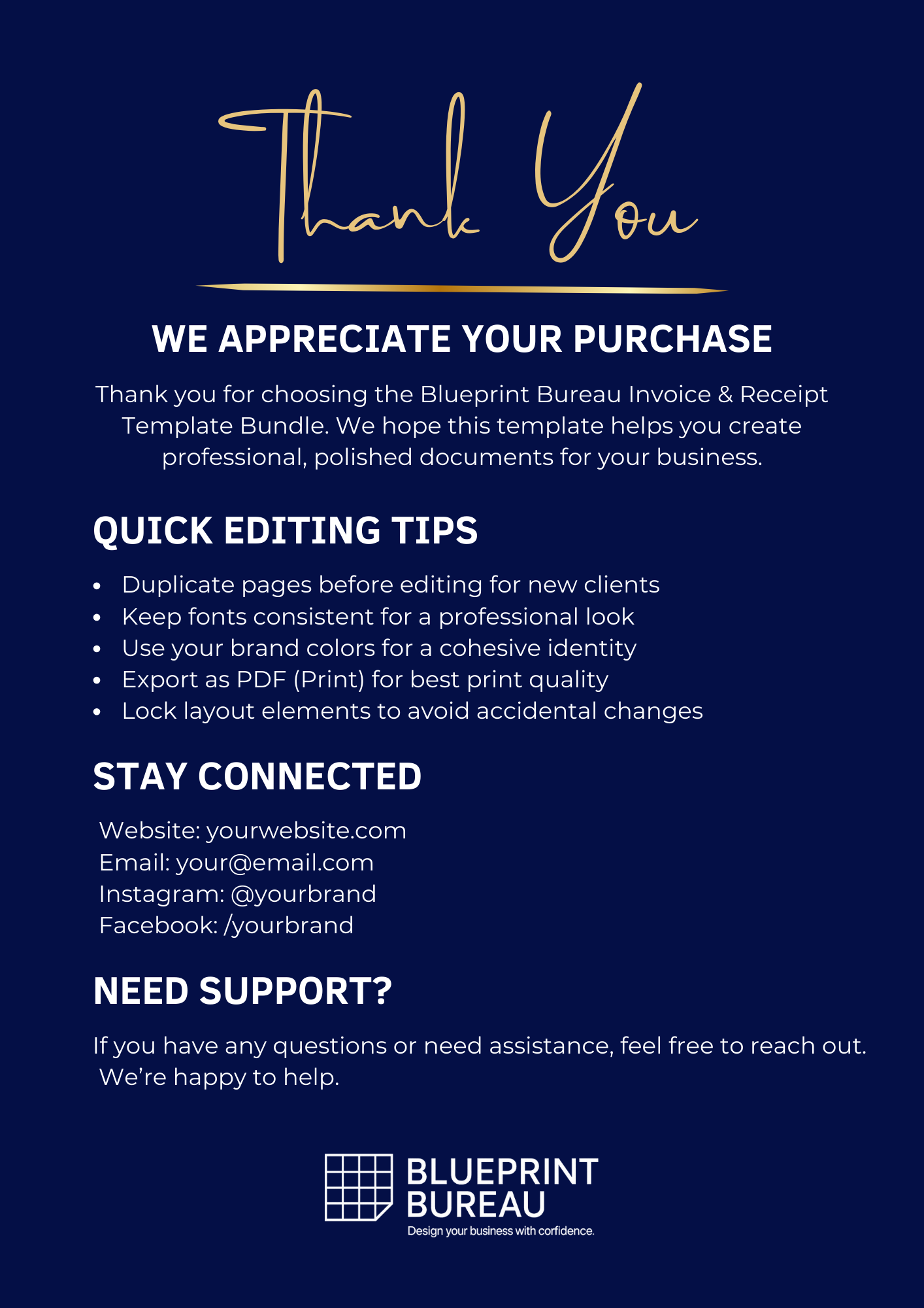 Invoice & Receipt Bundle