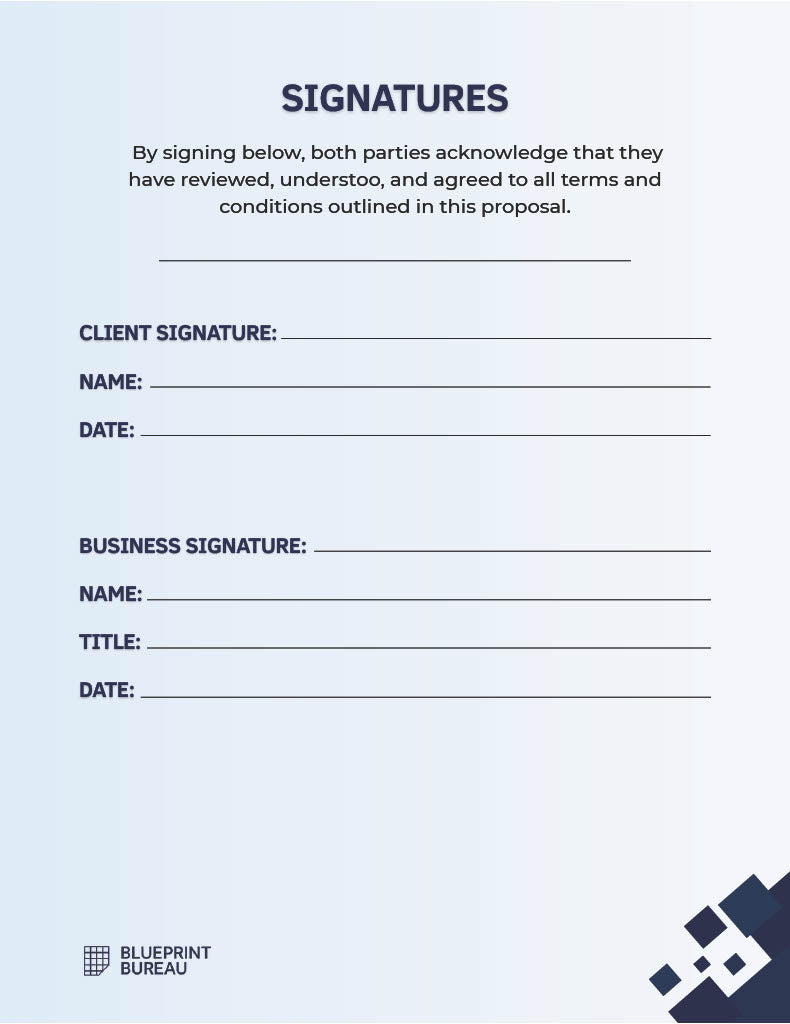 Proposal & Quote Package
