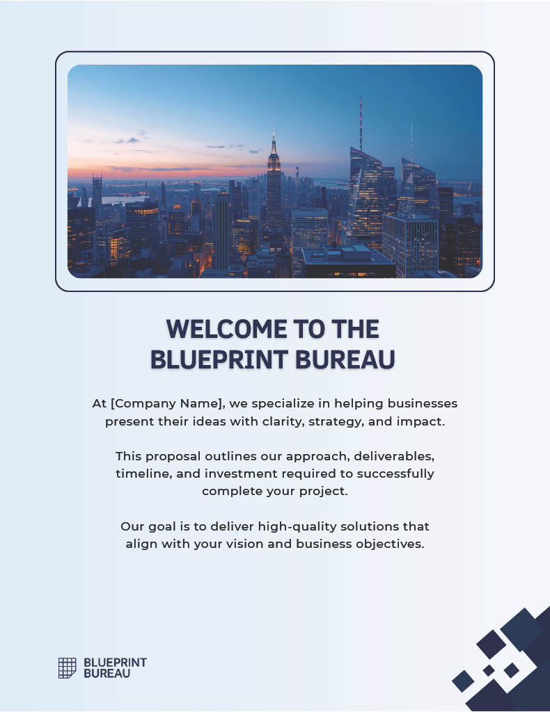 Proposal & Quote Package