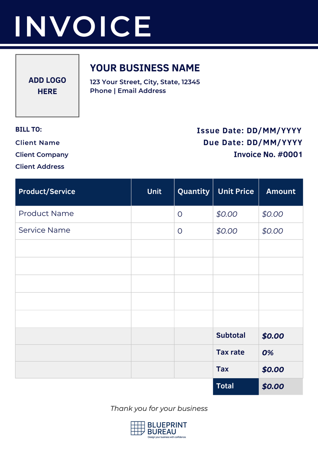 Invoice & Receipt Bundle