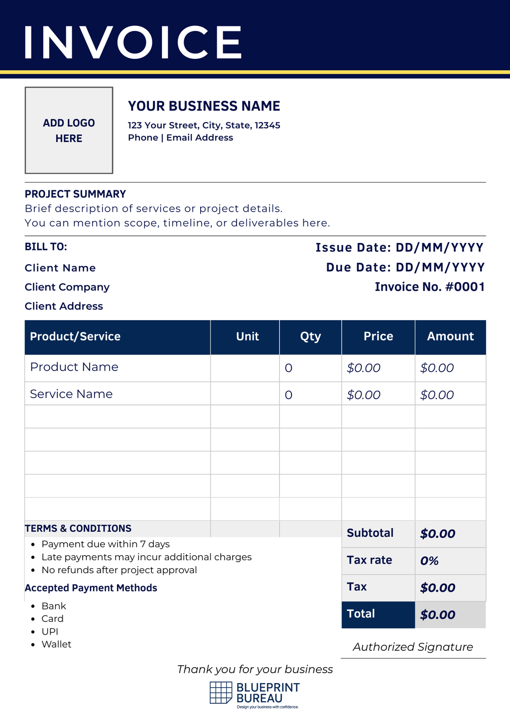 Invoice & Receipt Bundle