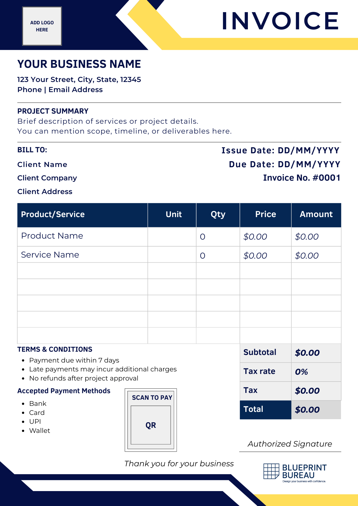 Invoice & Receipt Bundle