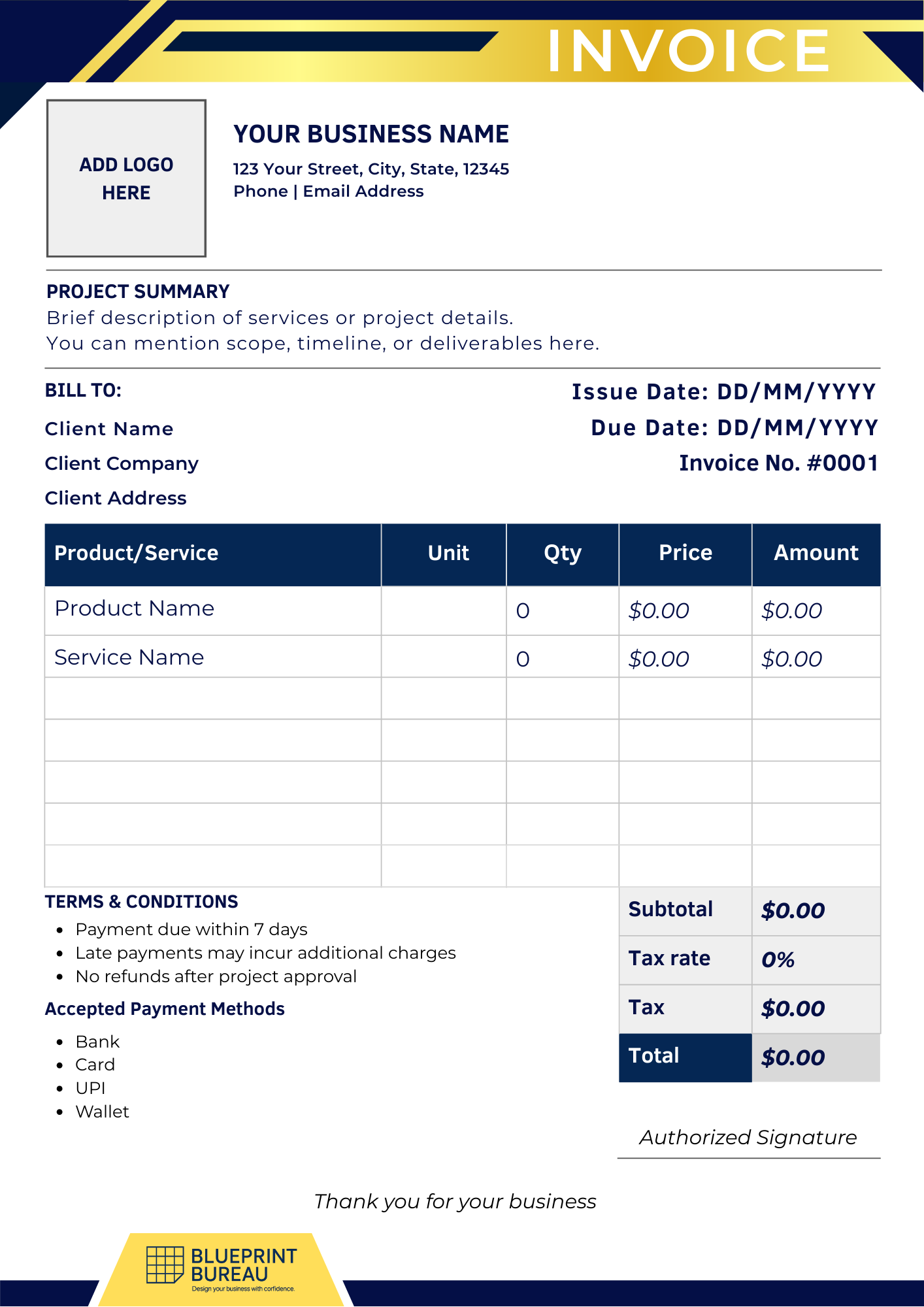Invoice & Receipt Bundle