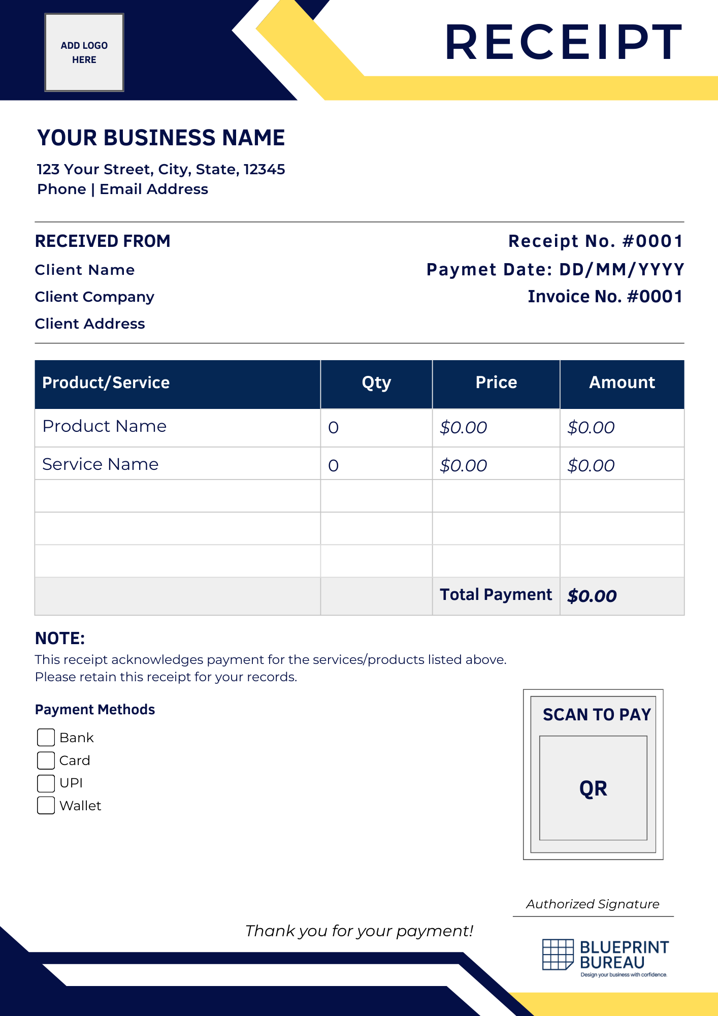 Invoice & Receipt Bundle