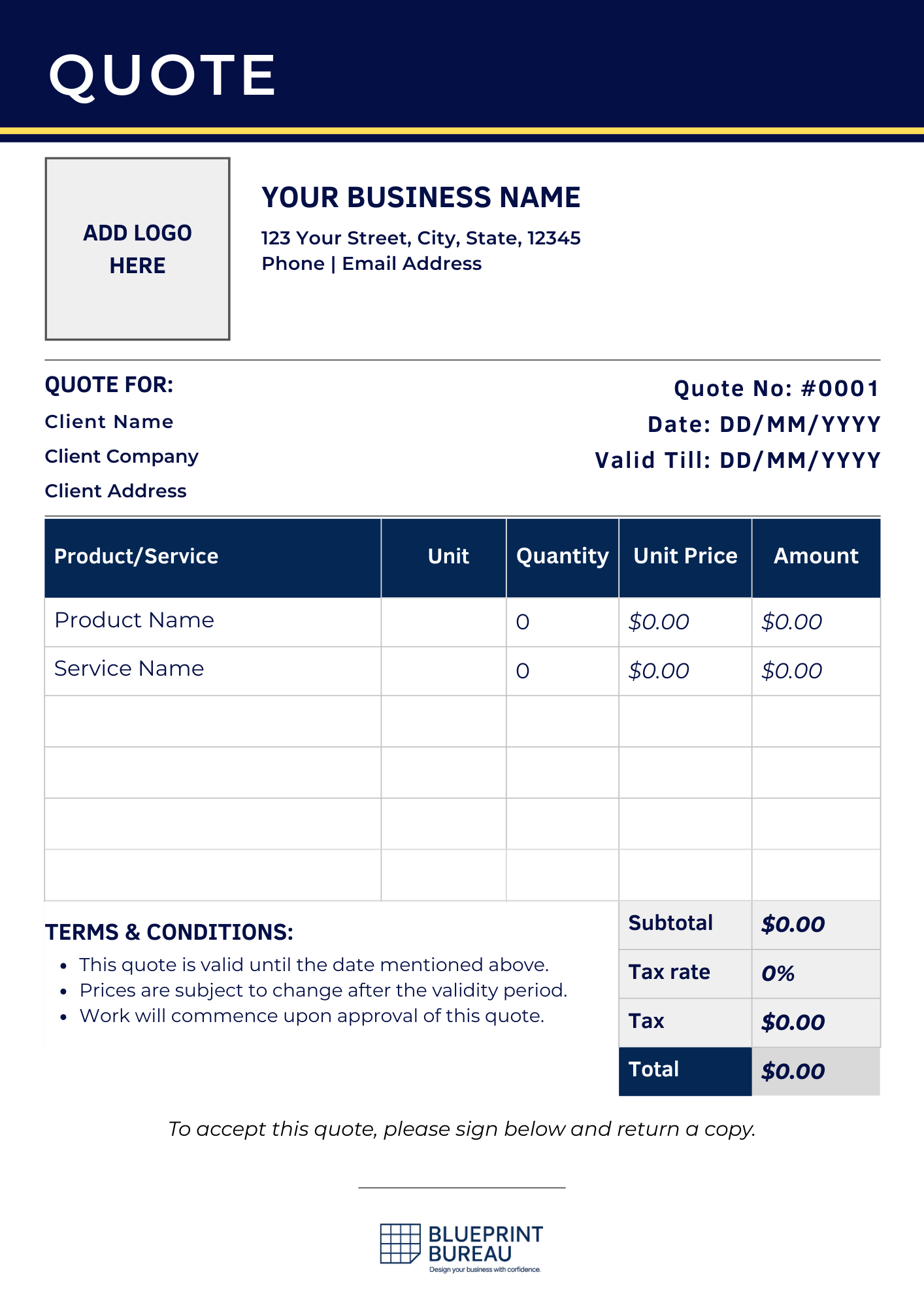 Invoice & Receipt Bundle
