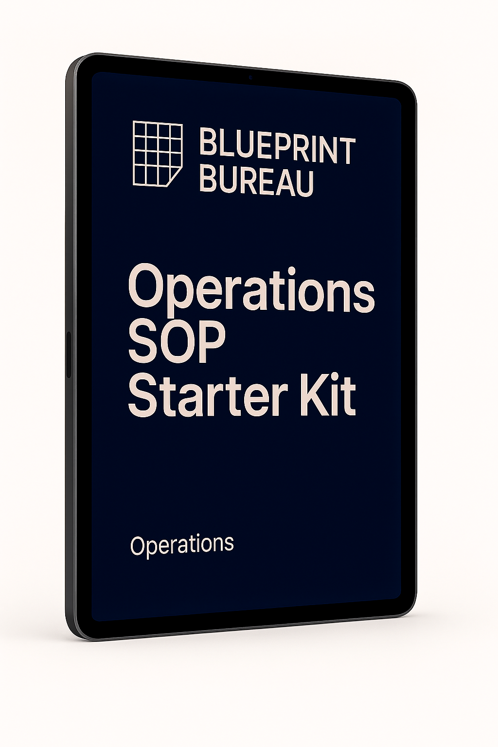 Operations SOP Starter Kit