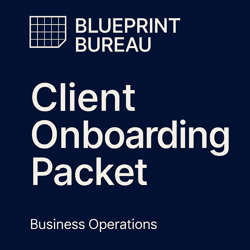 Client Onboarding Packet
